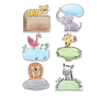 Safari Friends 6" Designer Cut-Outs