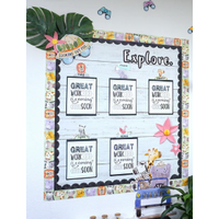 Safari Friends 6" Designer Cut-Outs