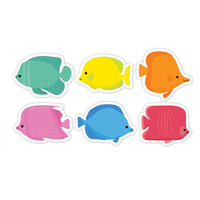 Sea Friends School of Fish 3" Designer Cut-Outs*