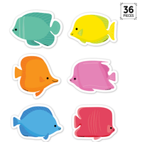 Sea Friends School of Fish 3" Designer Cut-Outs*