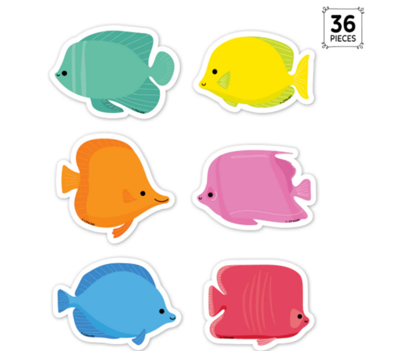 Sea Friends School of Fish 3" Designer Cut-Outs*