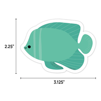 Sea Friends School of Fish 3" Designer Cut-Outs*