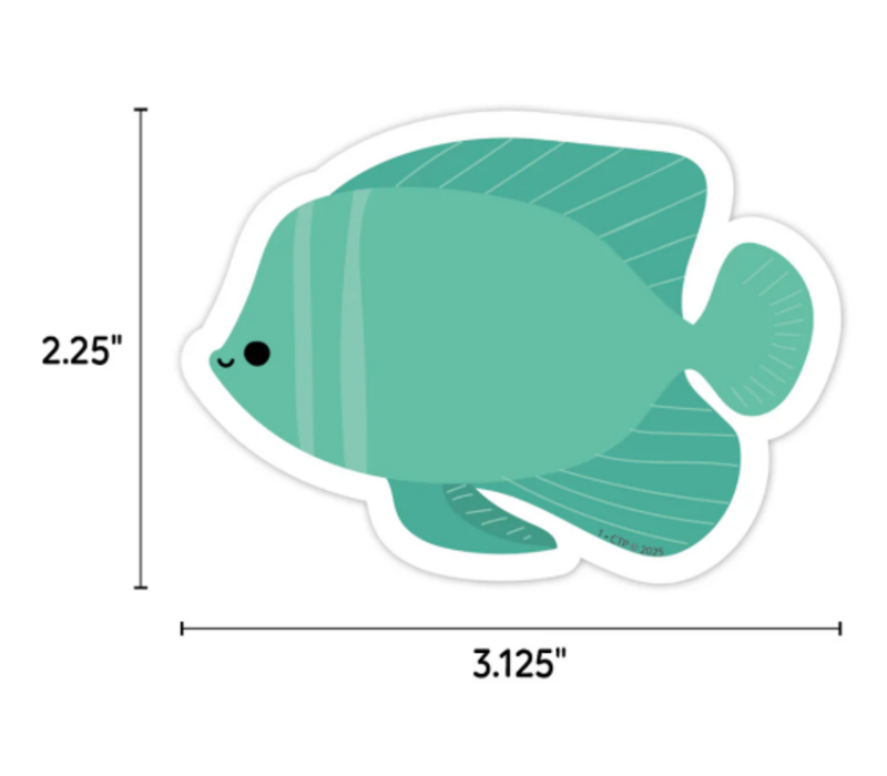 Sea Friends School of Fish 3" Designer Cut-Outs*