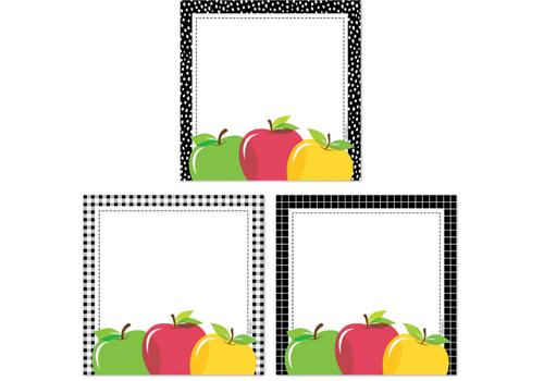 Creative Teaching Press Apple Time Apple Cards 6" Designer Cut-Outs