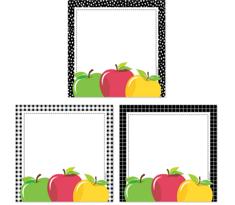 Apple Time Apple Cards 6" Designer Cut-Outs