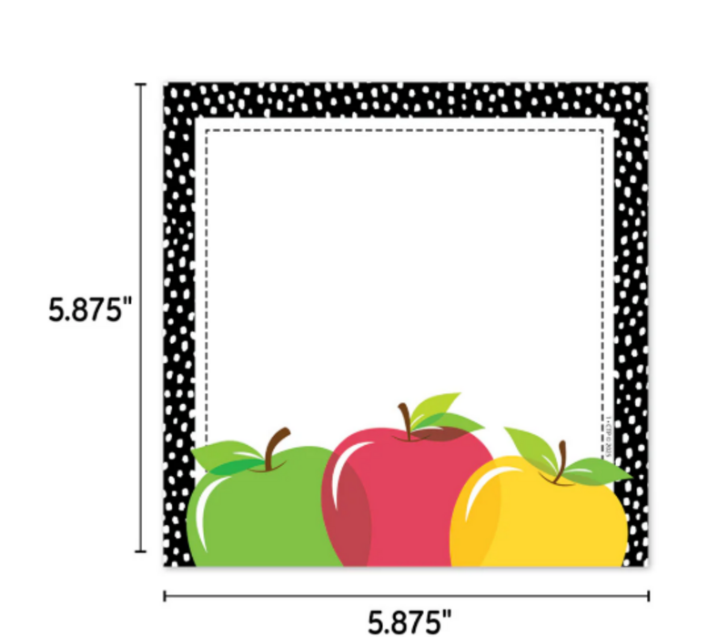 Apple Time Apple Cards 6" Designer Cut-Outs