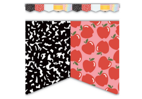 Teacher Created Resources Cool for School Die-Cut Border Trim