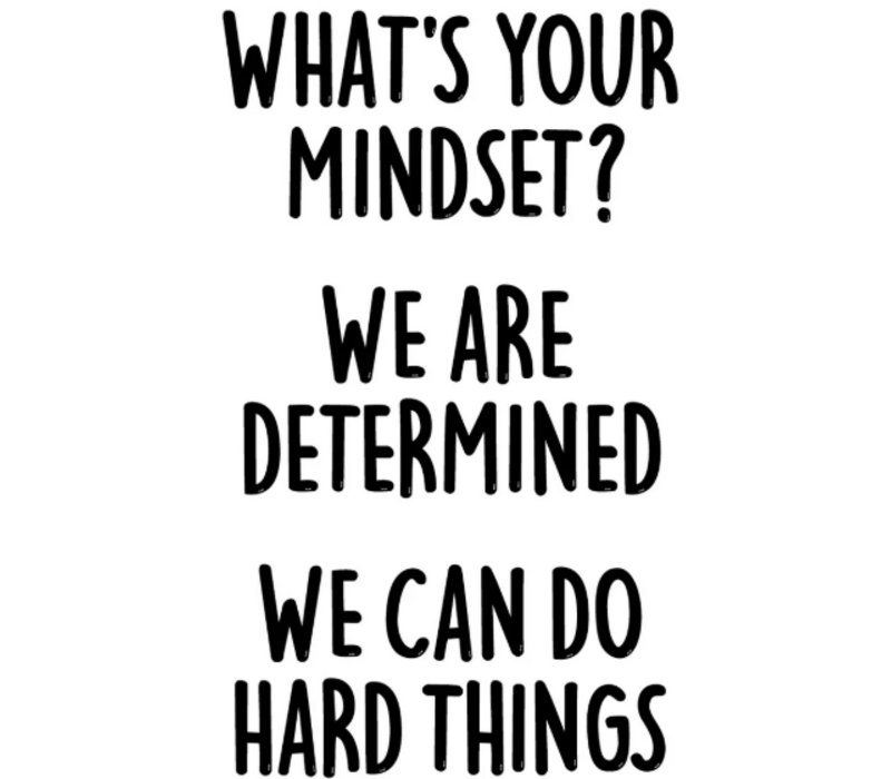 Core Decor Mindset Motivation Punch-Out Phrases