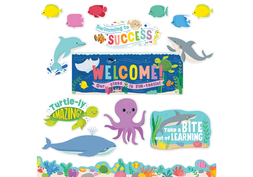 Creative Teaching Press Sea Friends Under the Sea Bulletin Board*