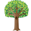Apple Time Jumbo Tree Bulletin Board
