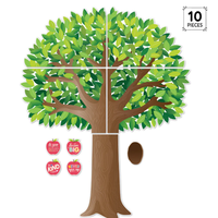 Apple Time Jumbo Tree Bulletin Board*
