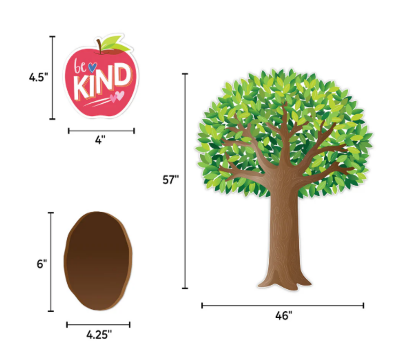 Apple Time Jumbo Tree Bulletin Board*