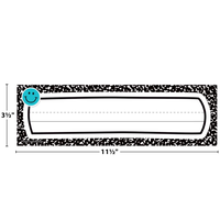 Cool for School Composition Flat Name Plates*