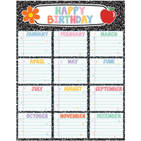 Cool for School Composition Happy Birthday Chart*