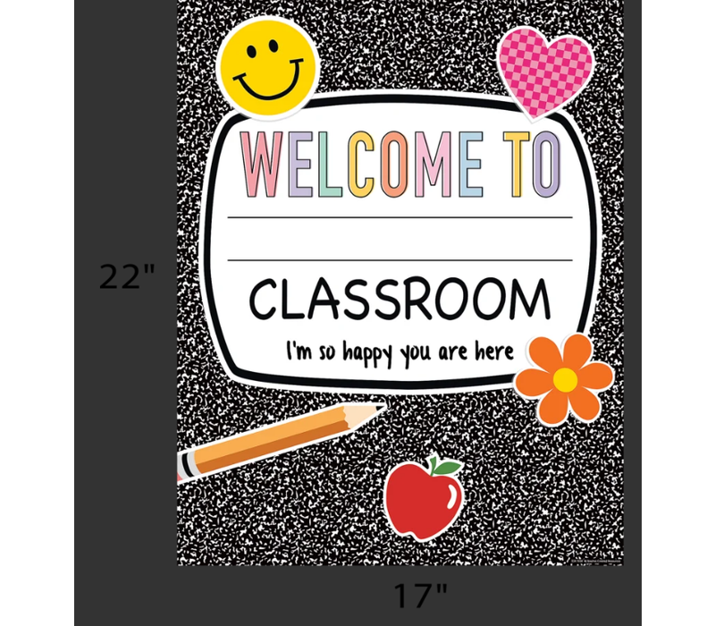 Cool for School Composition Welcome Chart*