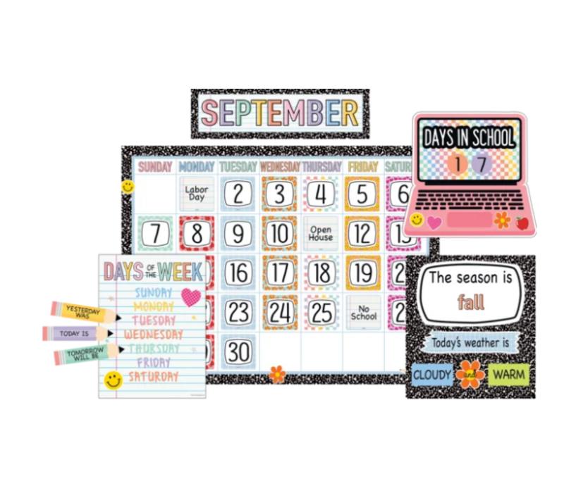 Cool for School Calendar Bulletin Board*