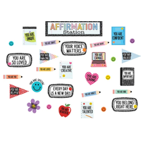 Cool for School Positive Affirmations Mini Bulletin Board*