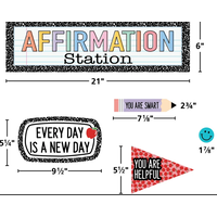 Cool for School Positive Affirmations Mini Bulletin Board*