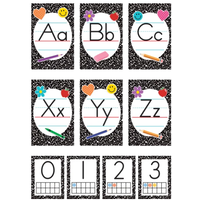 Cool for School Composition Alphabet Bulletin Board*