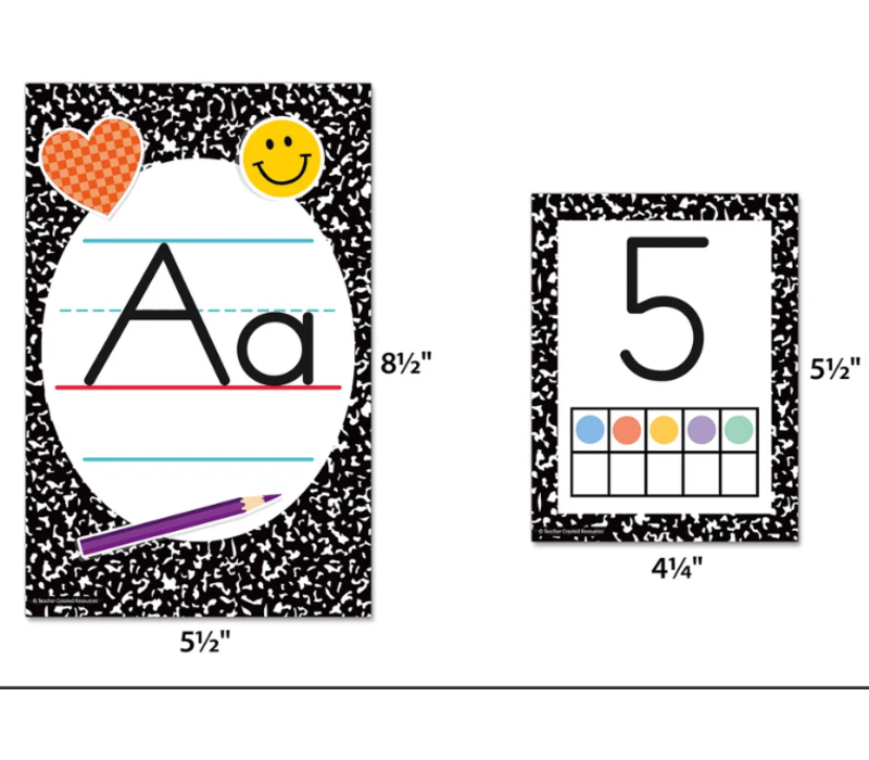 Cool for School Composition Alphabet Bulletin Board*