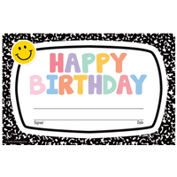Cool for School Happy Birthday Awards*
