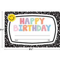 Cool for School Happy Birthday Awards*