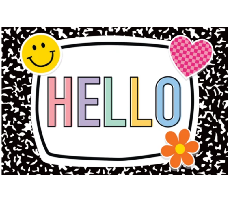 Cool for School Hello Postcards*