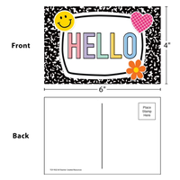 Cool for School Hello Postcards*