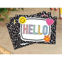Cool for School Hello Postcards*