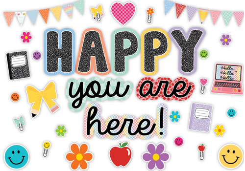 Teacher Created Resources Cool for School Happy You’re Here Bulletin Board*