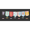 Teacher Created Resources Cool for School Pennants Welcome Bulletin Board*