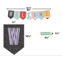 Cool for School Pennants Welcome Bulletin Board*