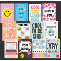 Cool for School Positive Sayings Small Poster Pack*