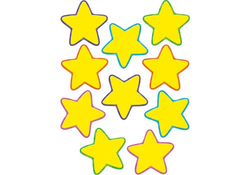 Teacher Created Resources Yellow Stars Accents 6"