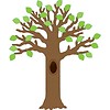 Big Tree with Polka Dot Leaves Bulletin Board
