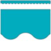 Teacher Created Resources Teal Scalloped Border Trim
