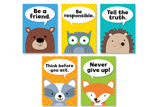 Creative Teaching Press Character Traits  Inspire U 5-Poster Pack*