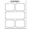 Creative Teaching Press Core Decor  Class Rules Poster*
