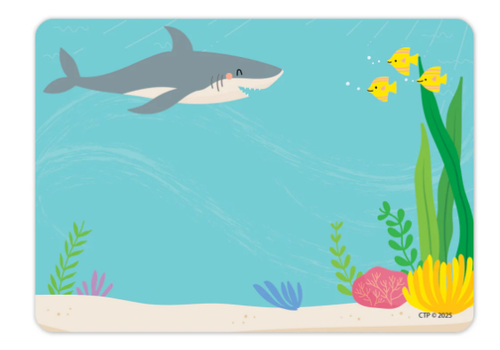 Creative Teaching Press Sea Friends Labels Name Tags*