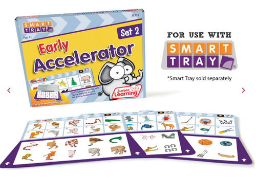 JUNIOR LEARNING Early Accelerator Cards Set 1 for Smart Tray*