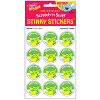 Appealing!, Banana scent Retro Scratch 'n Sniff Stinky Stickers®*