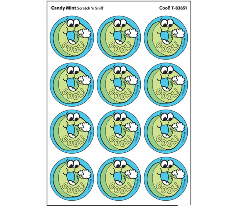Cool!, Candy Mint scent Retro Scratch 'n Sniff Stinky Stickers®*
