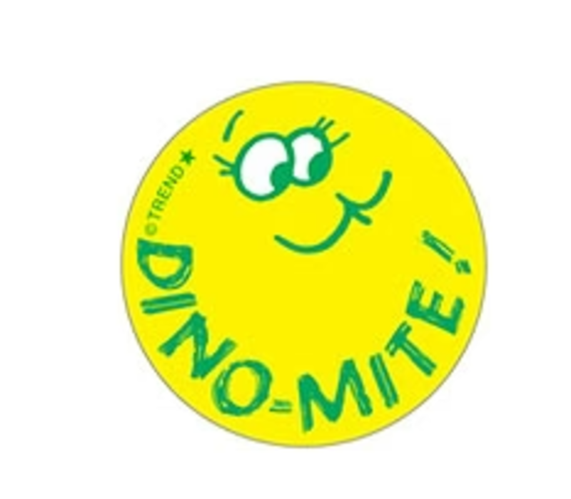 Dino-mite!, Orange scent Retro Scratch 'n Sniff Stinky Stickers®*