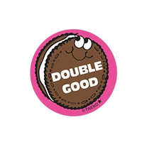 Double Good, Chocolate Cookie scent Retro Scratch 'n Sniff Stinky Stickers®*