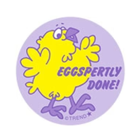 Eggspertly Done!, Lemon scent Retro Scratch 'n Sniff Stinky Stickers®*