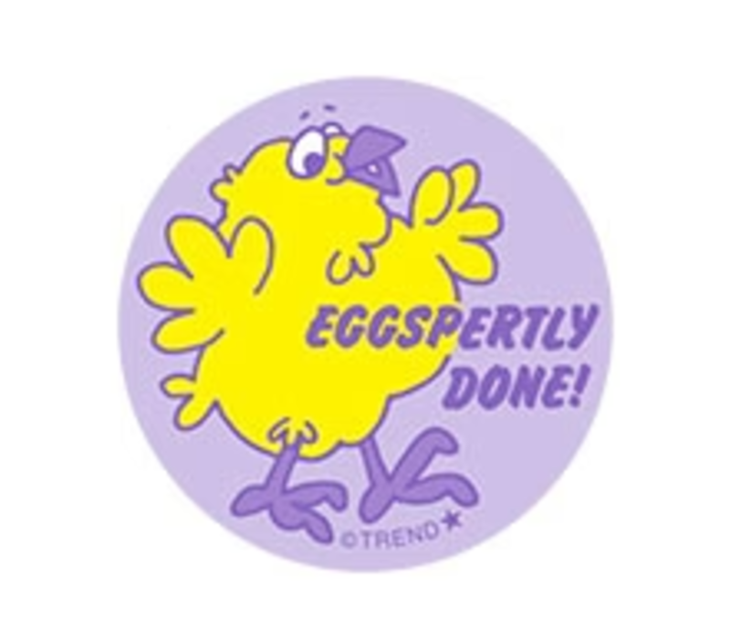 Eggspertly Done!, Lemon scent Retro Scratch 'n Sniff Stinky Stickers®*