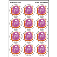 "Grape" Stuff, Grape scent Retro Scratch 'n Sniff Stinky Stickers®*