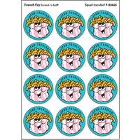 Spud-tacular!, French Fry scent Retro Scratch 'n Sniff Stinky Stickers®*