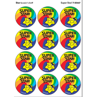 Super Star!, Star scent Retro Scratch 'n Sniff Stinky Stickers®*