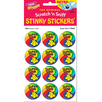 Super Star!, Star scent Retro Scratch 'n Sniff Stinky Stickers®*